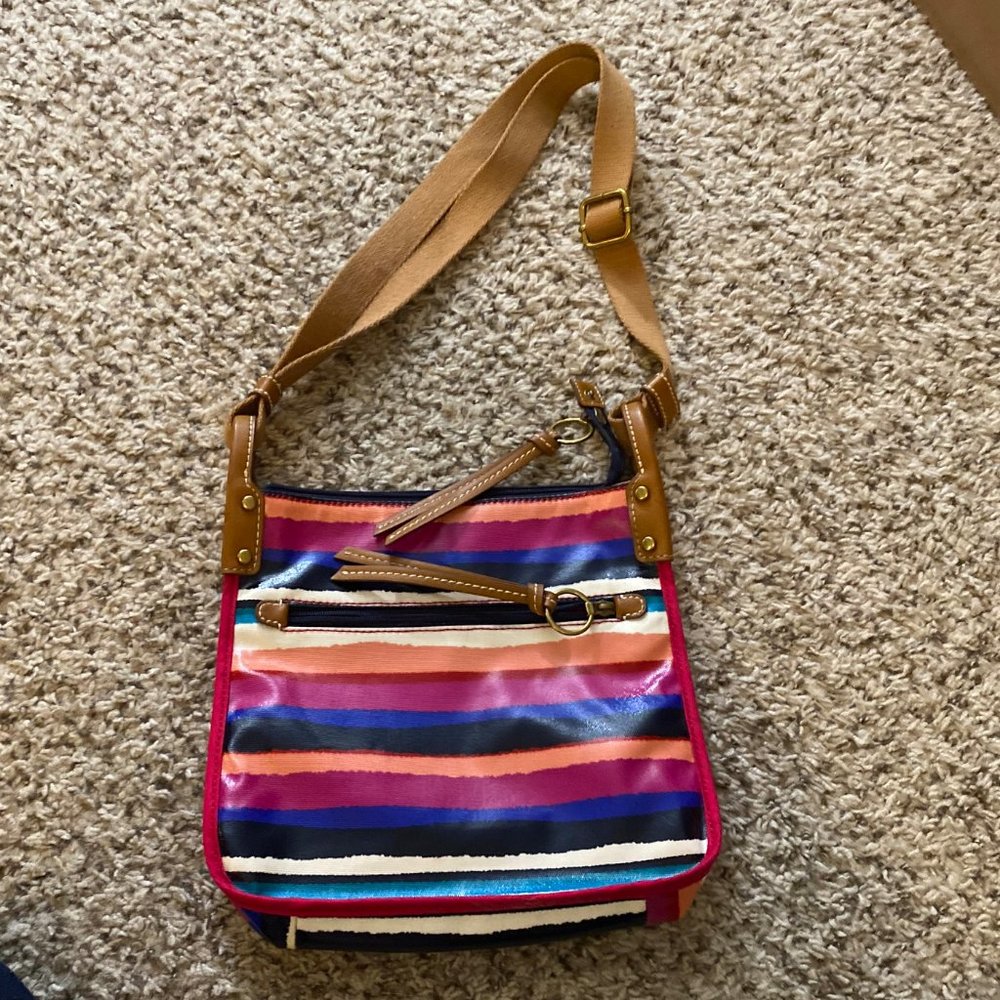 Fossil Striped Bag - Picture 2 of 4
